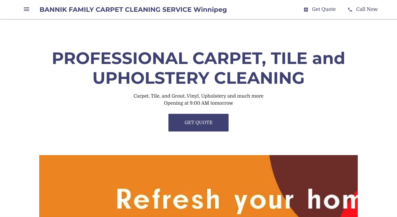 Bannik Family Carpet Cleaning Service