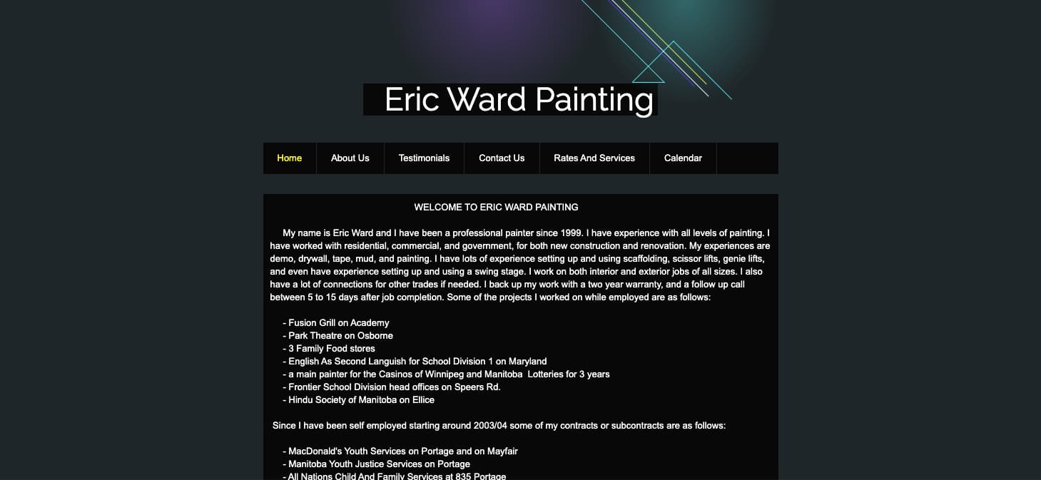 Eric Ward Painting