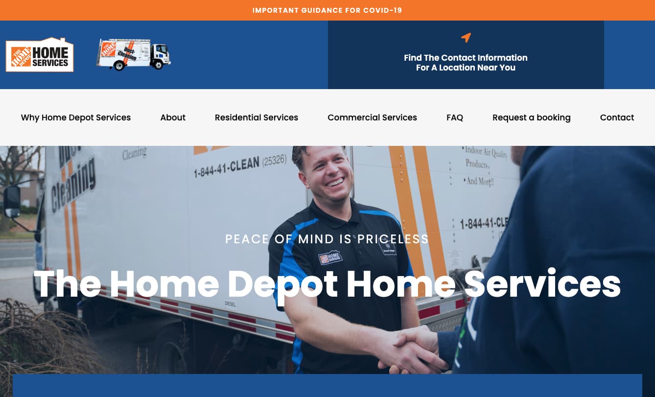 Home Depot Cleaning Services