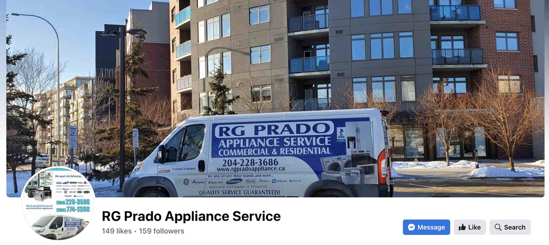 RG Prado Appliance Repair