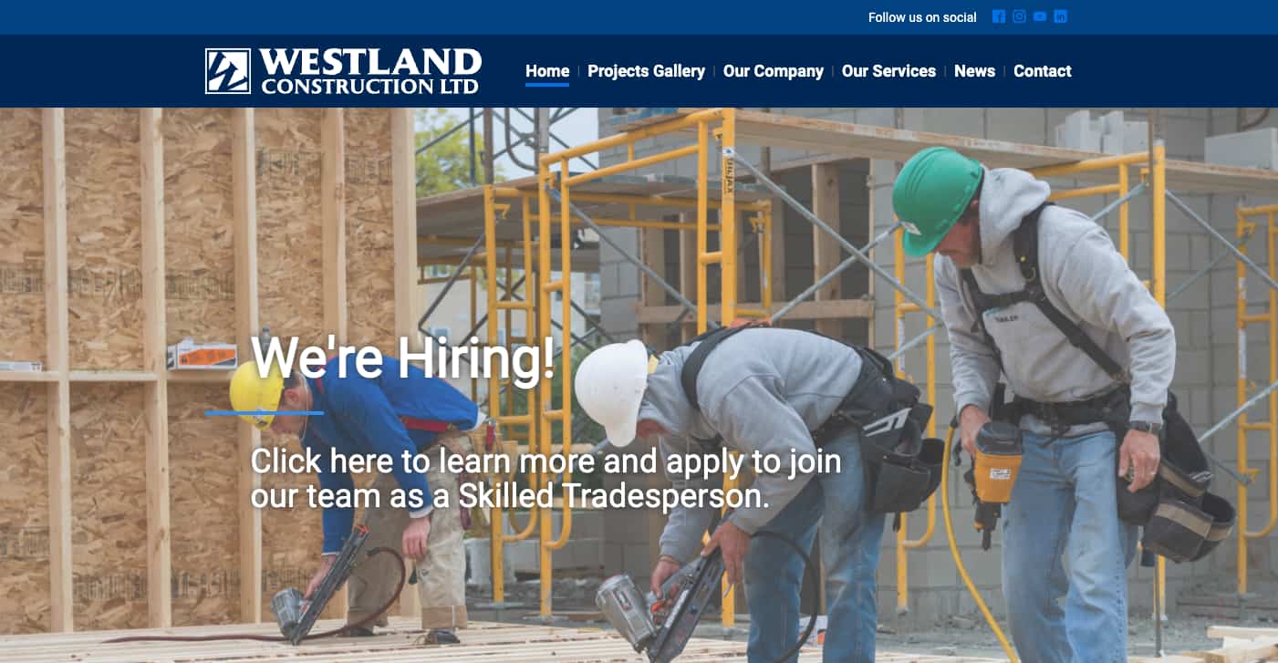 Westland Construction Ltd